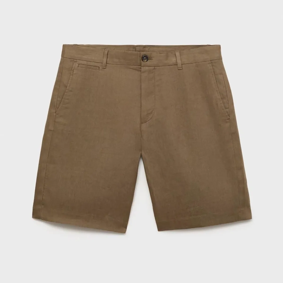 MANGO - Short Casual Slim Fit 100% Lino Mango Man