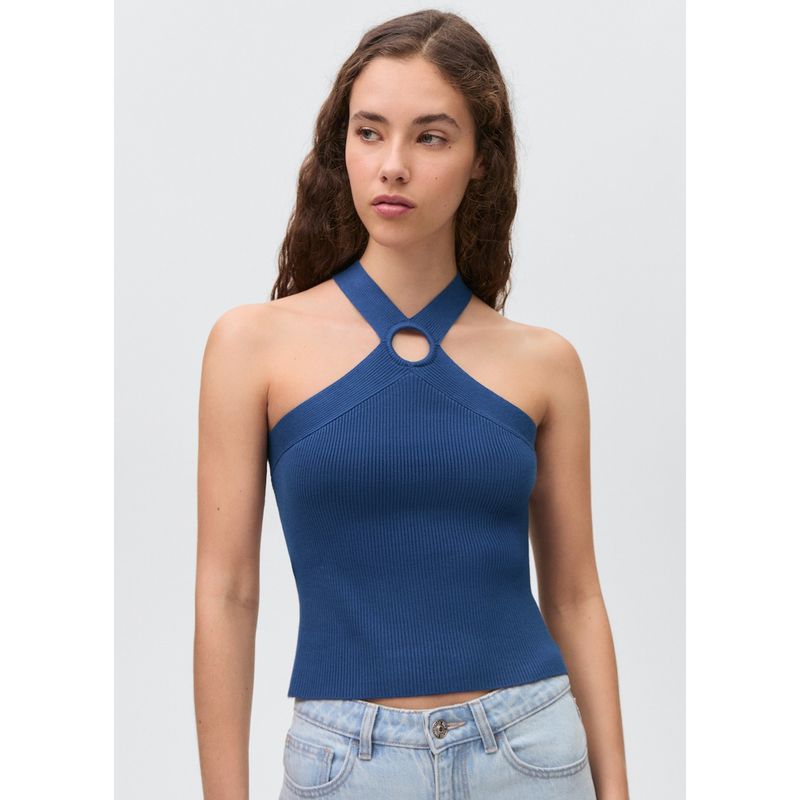 MANGO TEEN - Top Casual Mujer Mango Teen