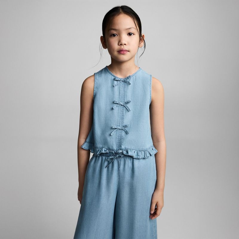 MANGO KIDS - Pantalón Niña Mango Kids