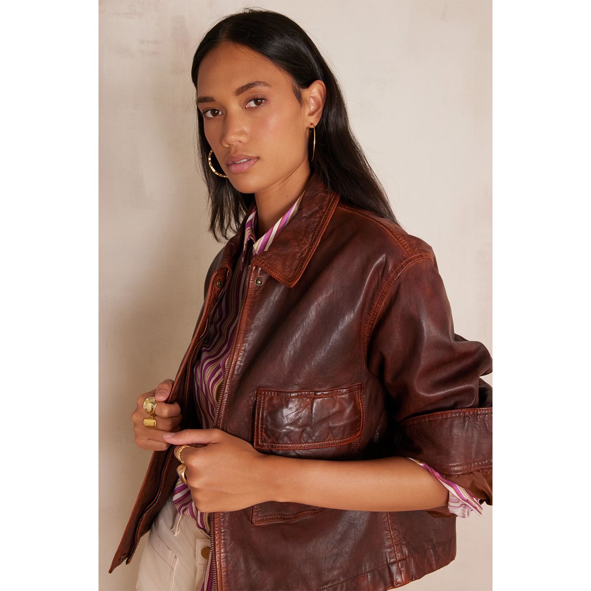 MAISON 123 - Casaca Casual Mujer Maison 123