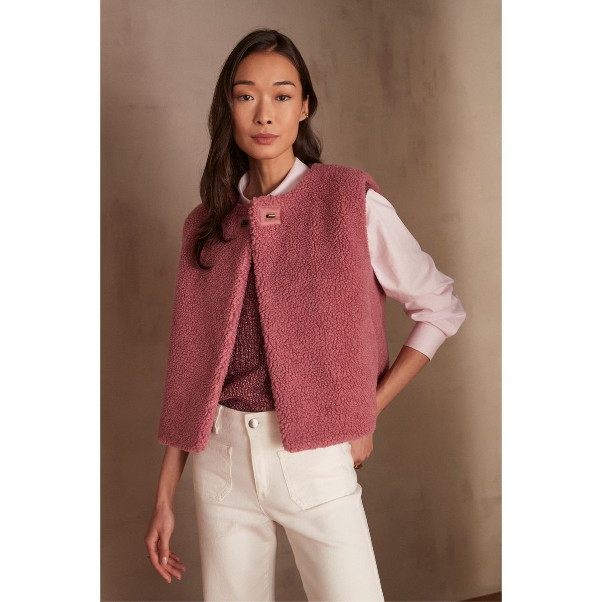 MAISON 123 - Chaleco Casual Mujer Maison 123