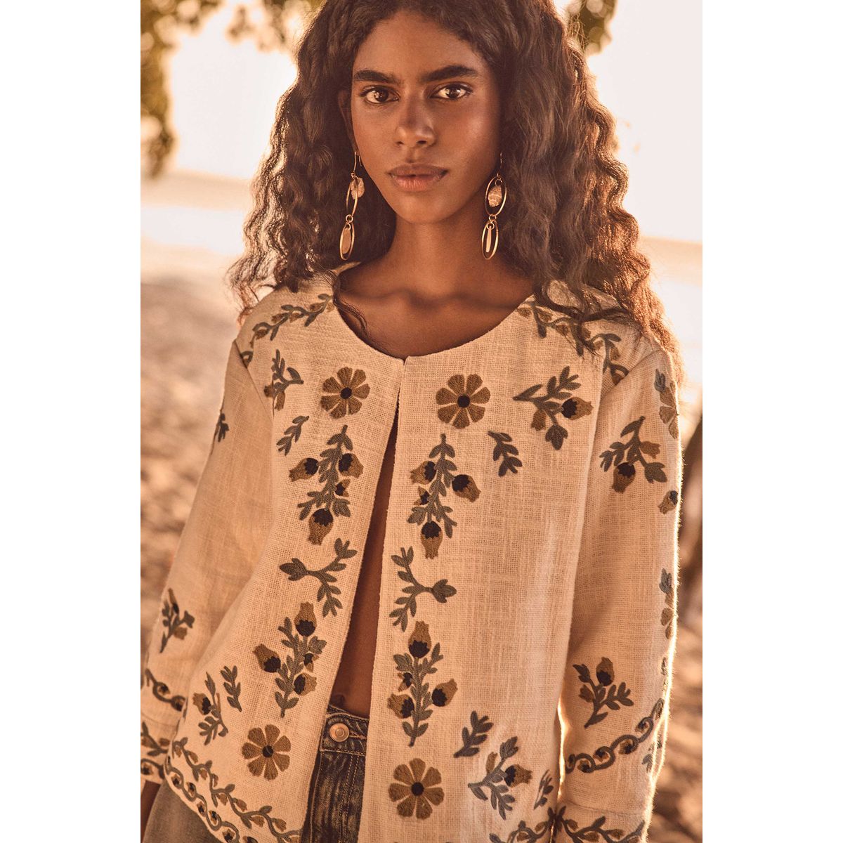 MAISON 123 - Chaqueta Casual Mujer Maison 123