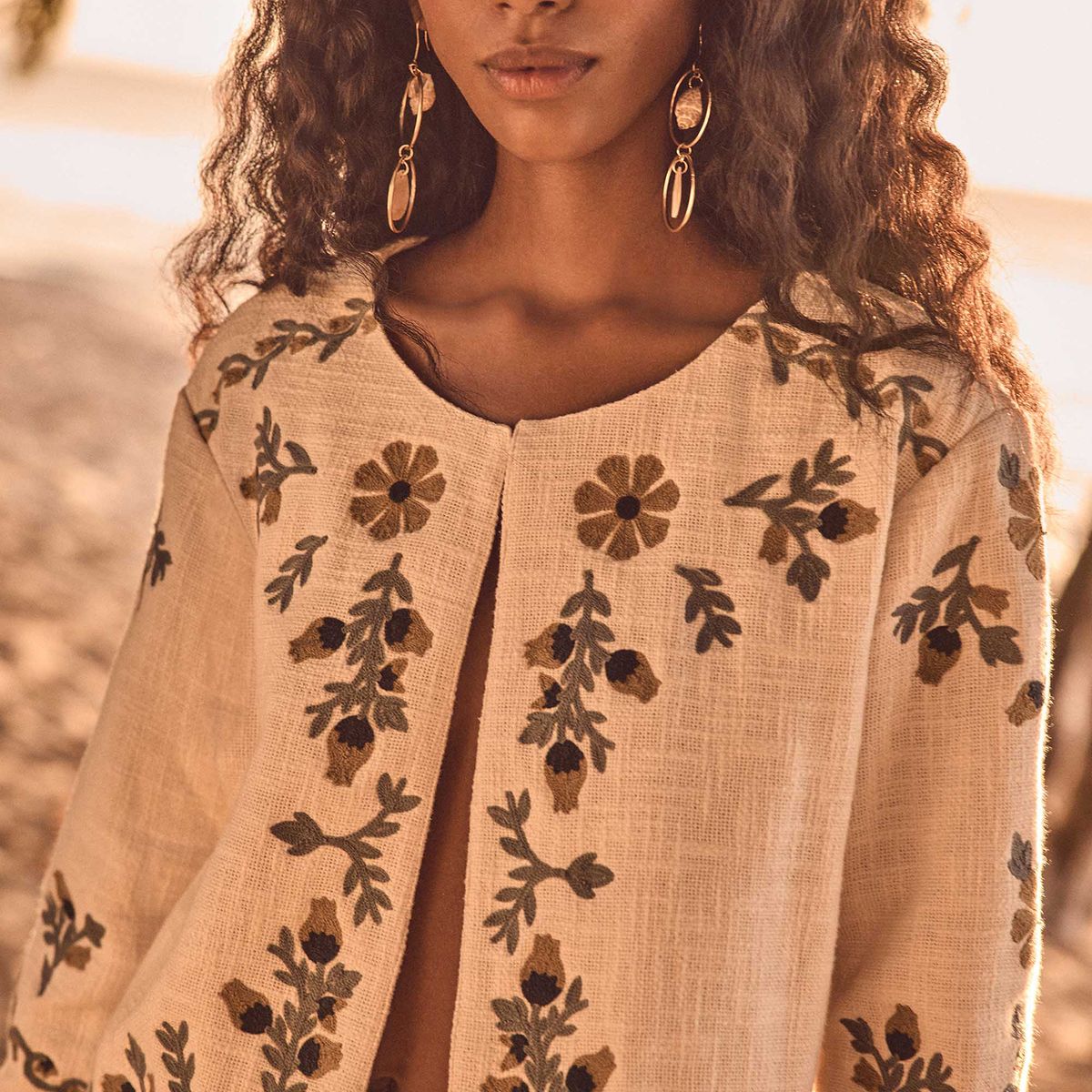 MAISON 123 - Chaqueta Casual Mujer Maison 123