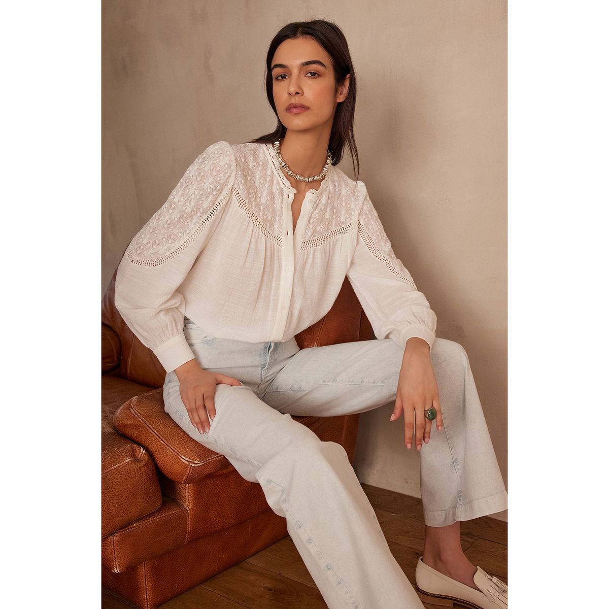 MAISON 123 - Blusa Casual Mujer Maison 123