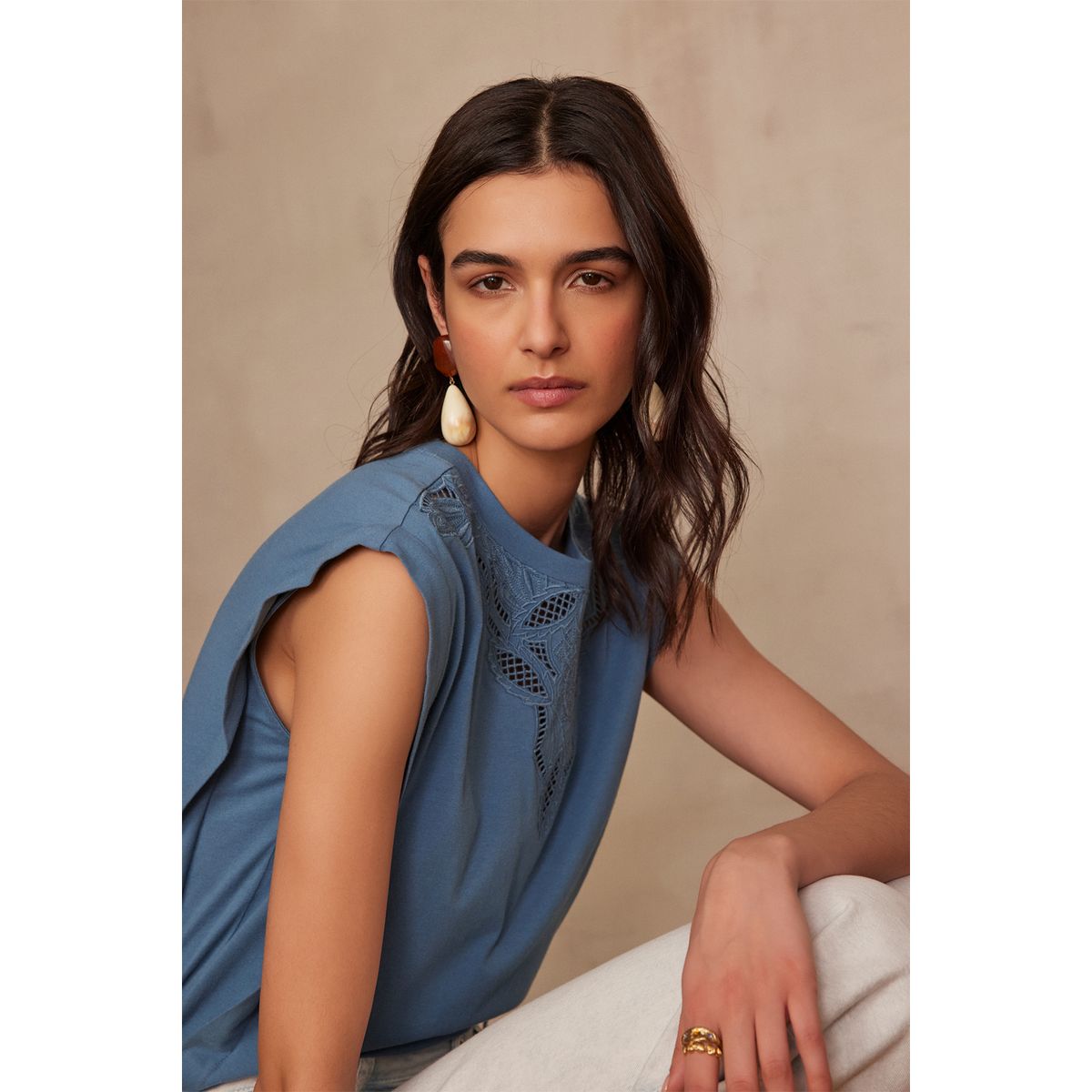 MAISON 123 - Polo 100% Algodón Mujer Maison 123