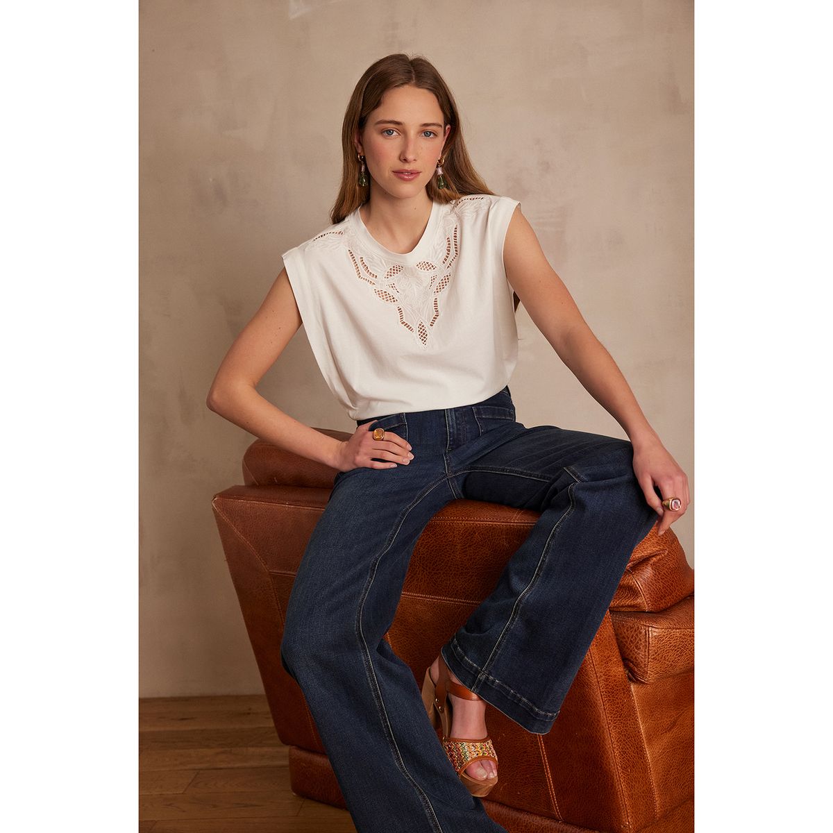 MAISON 123 - Polo 100% Algodón Mujer Maison 123