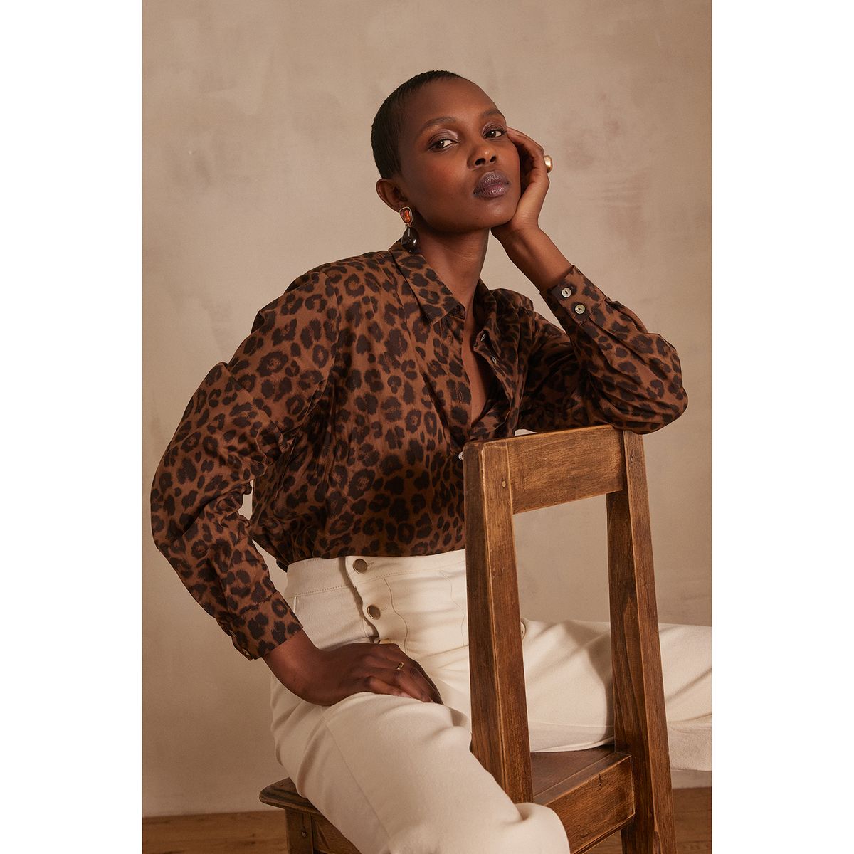 MAISON 123 - Blusa 100% Algodón Mujer Maison 123