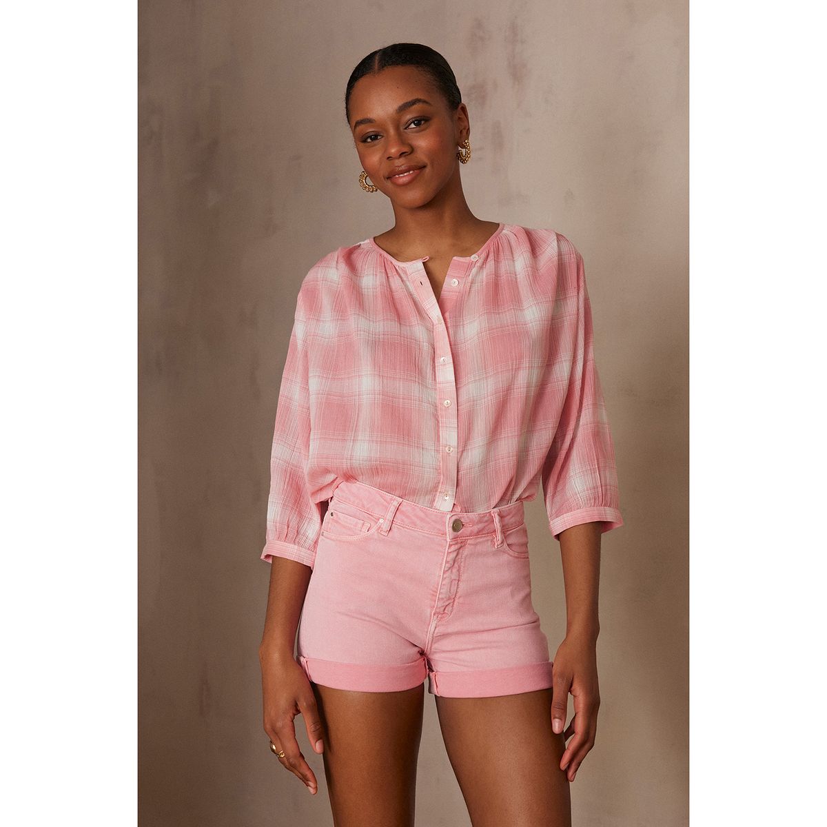  - Blusa 100% Algodón Mujer Maison 123