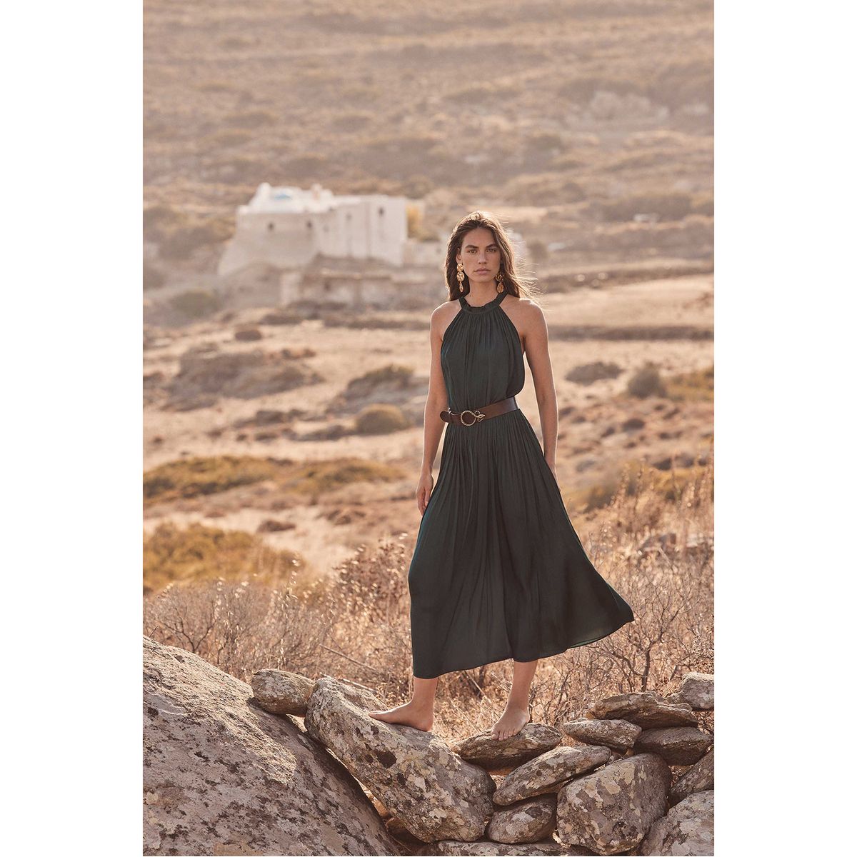 MAISON 123 - Falda Larga Mujer Maison 123