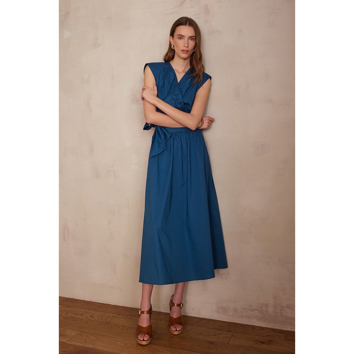 MAISON 123 - Falda Larga Casual Mujer Maison 123