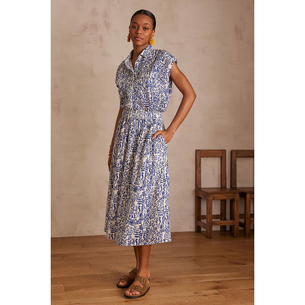 MAISON 123 - Falda Larga Mujer Maison 123