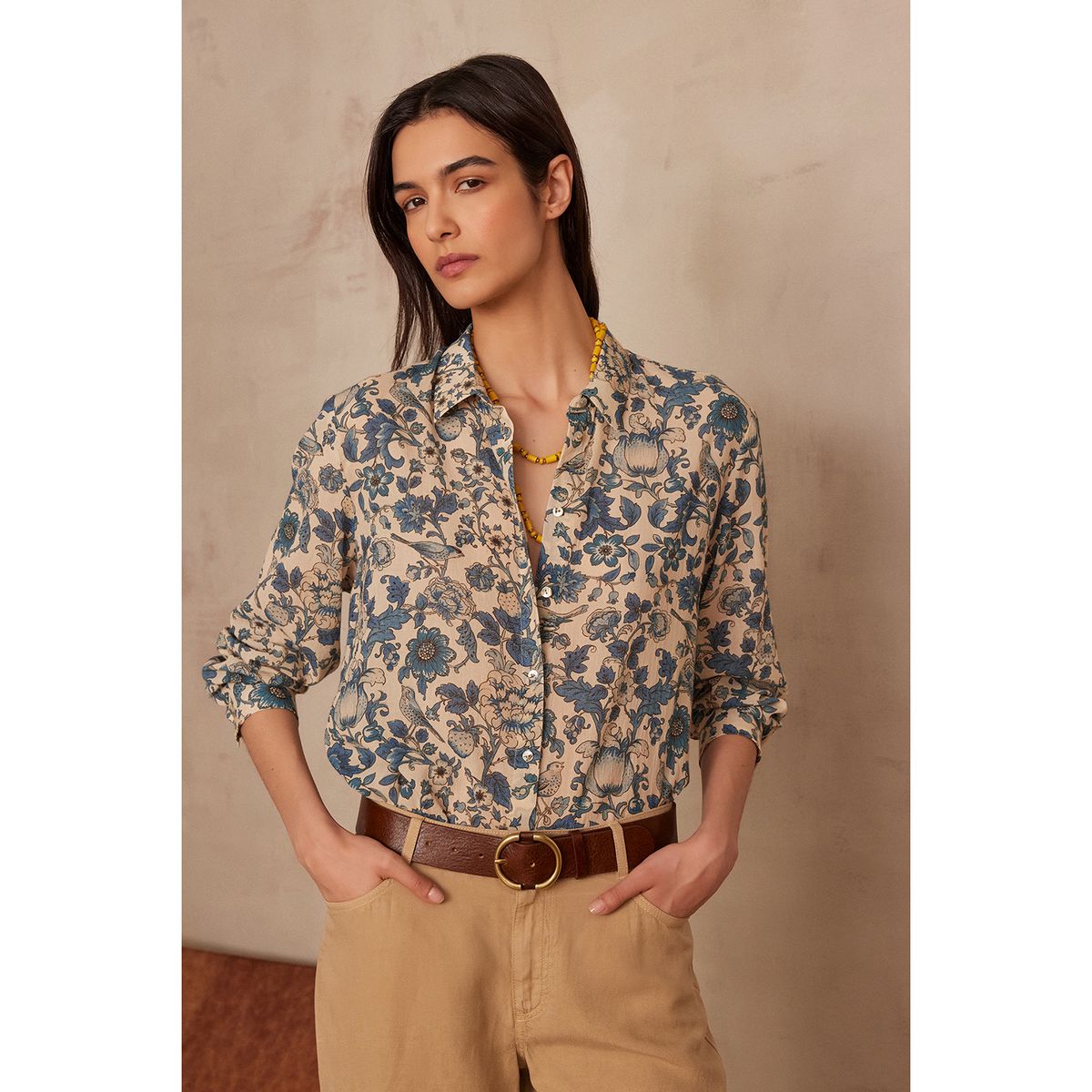 MAISON 123 - Blusa 100% Algodón Mujer Maison 123