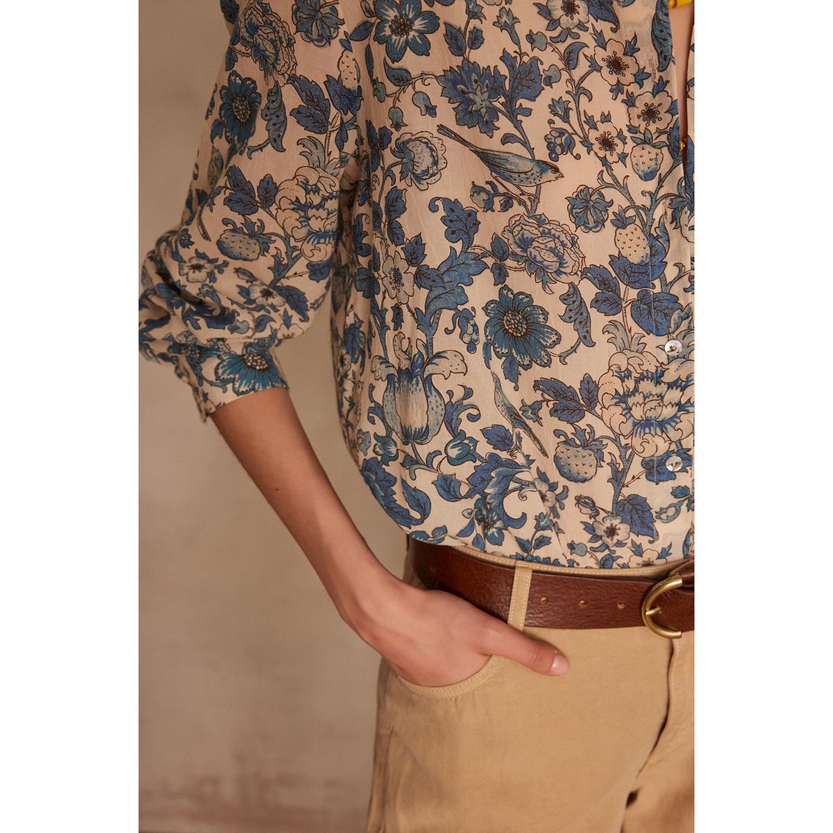 MAISON 123 - Blusa 100% Algodón Mujer Maison 123