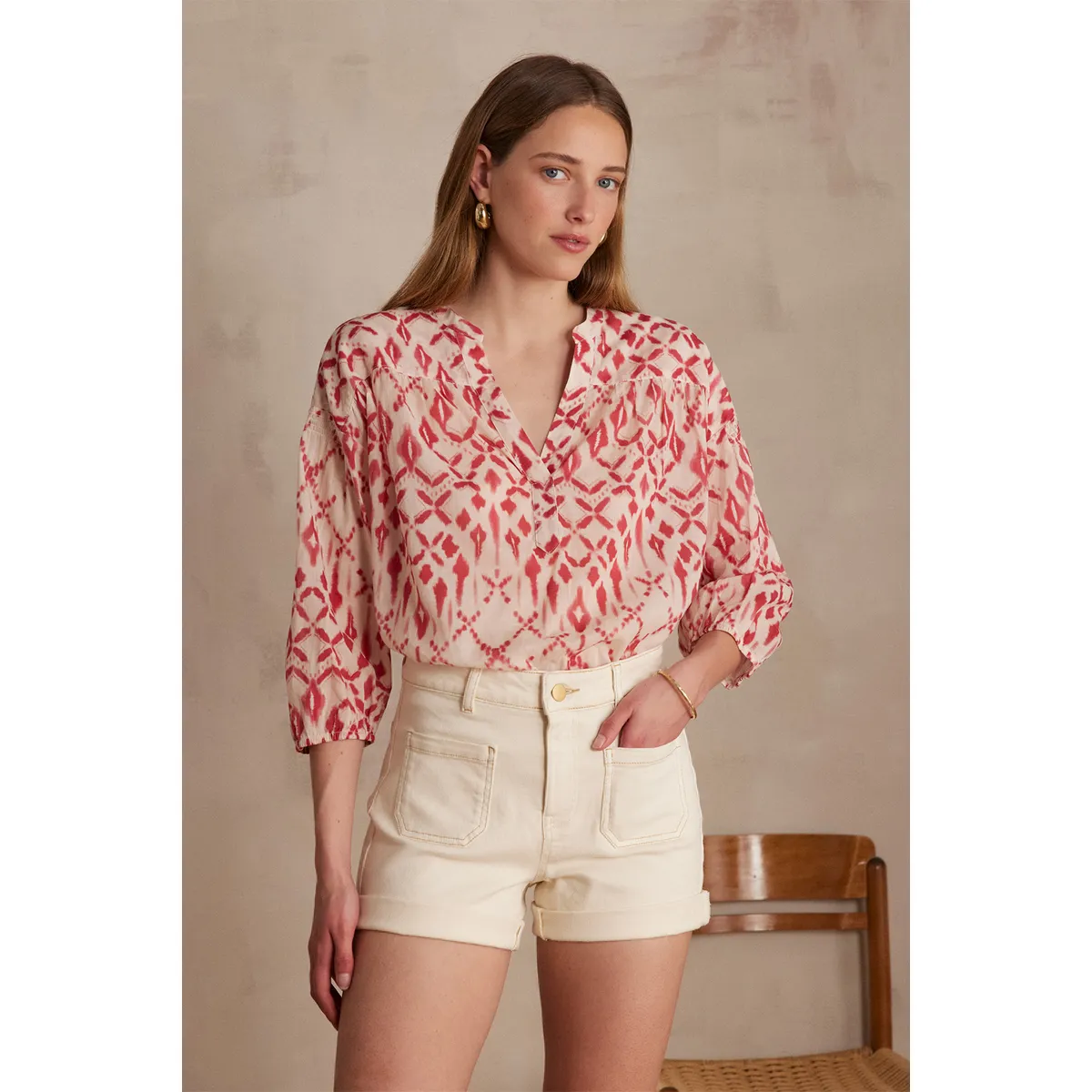 MAISON 123 - Blusa Casual Mujer Maison 123