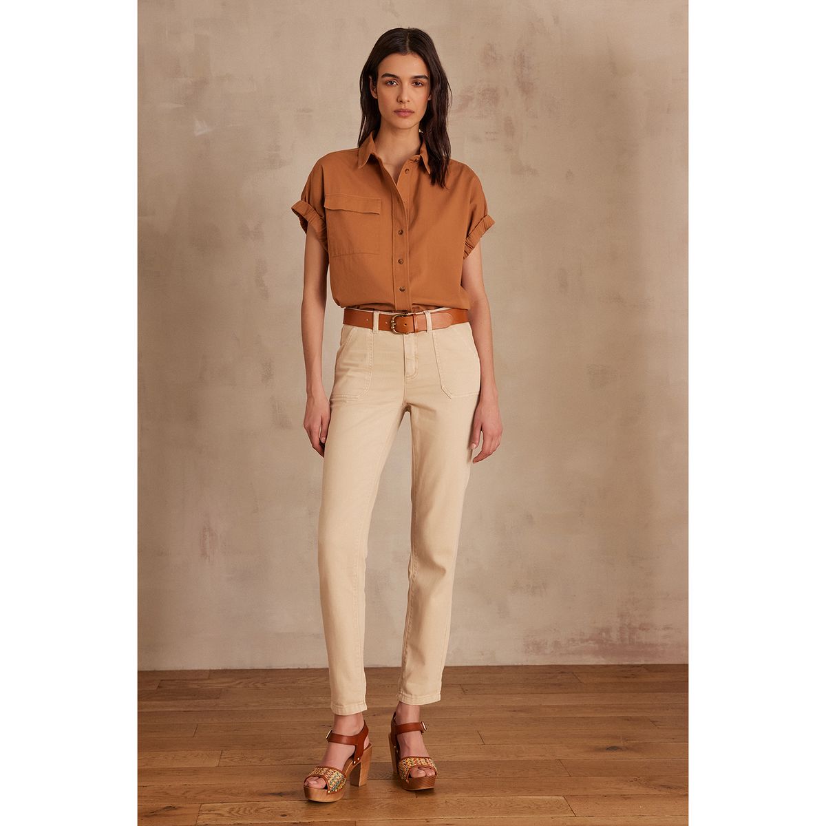  - Pantalón Casual Mujer Maison 123