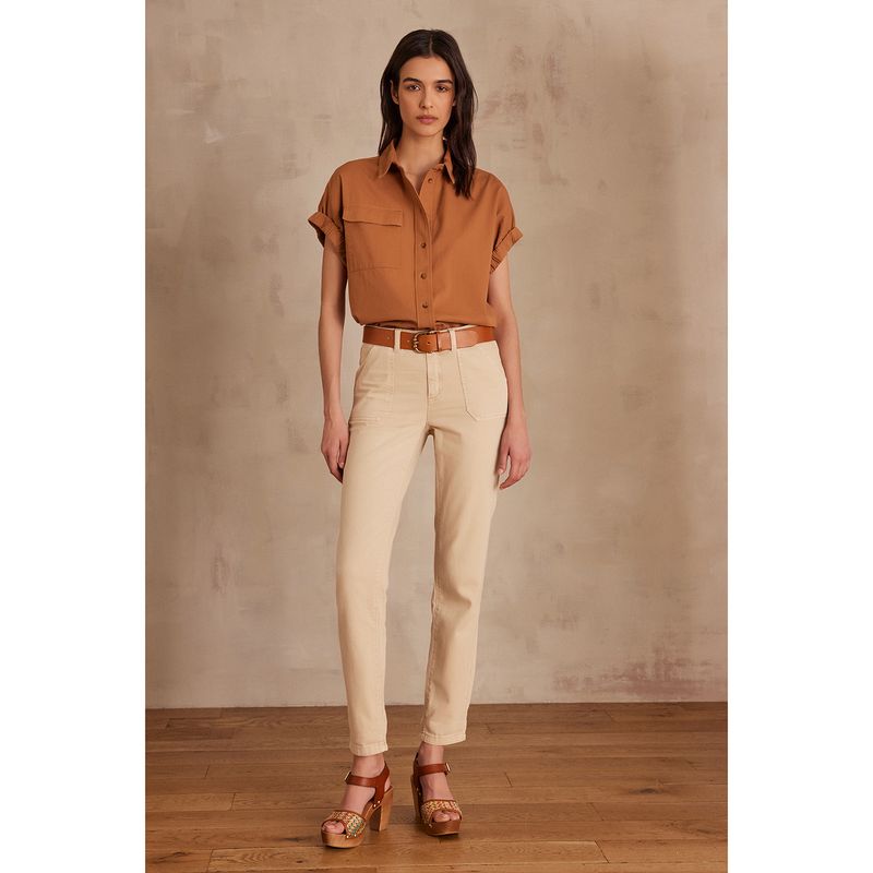 MAISON 123 - Pantalón Casual Mujer Maison 123