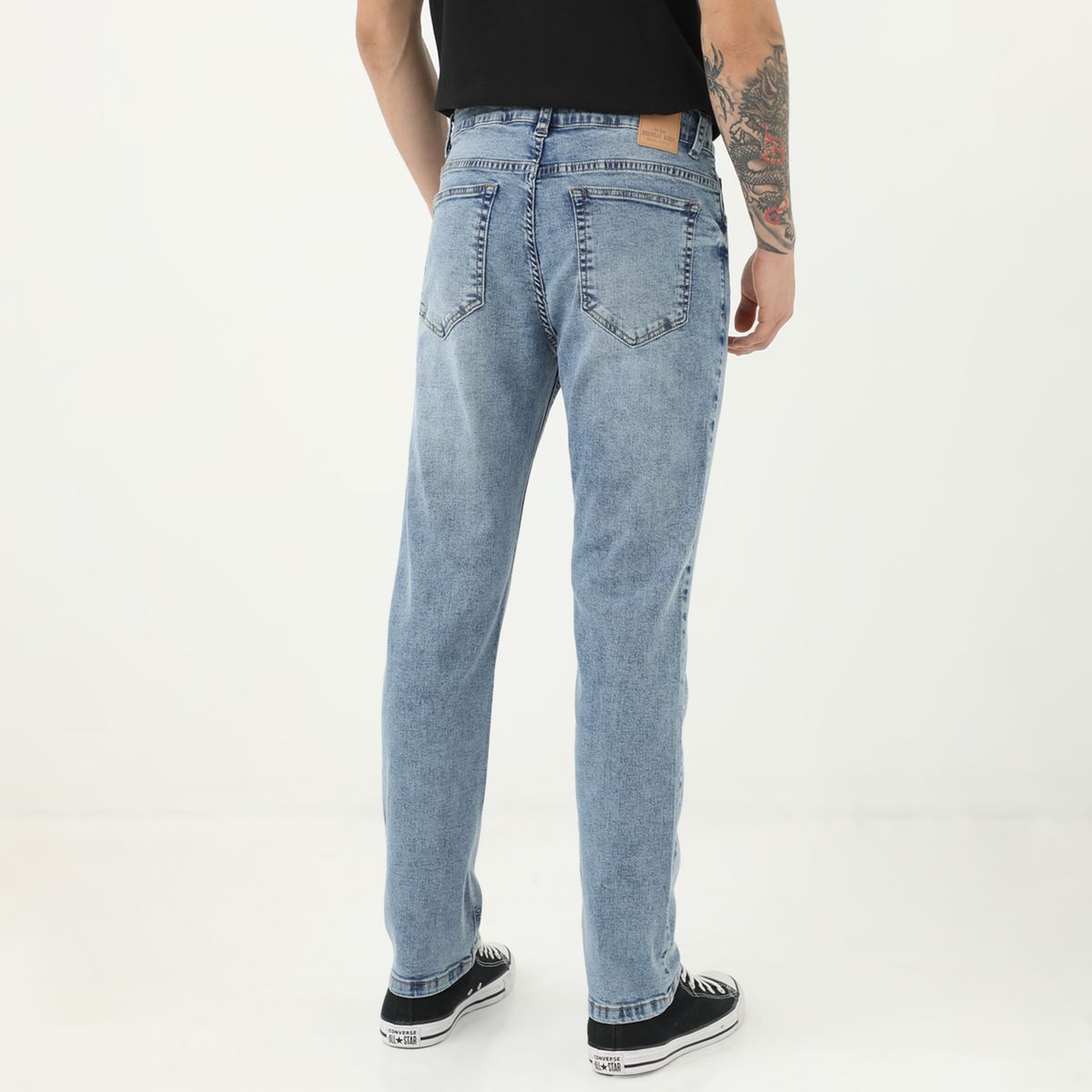 AMERICAN ABBEY - Jean Slim Algodón Casual Hombre American A