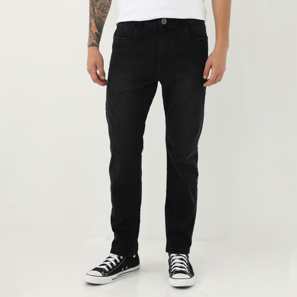 AMERICAN ABBEY - Jean Slim Algodón Casual Hombre American A
