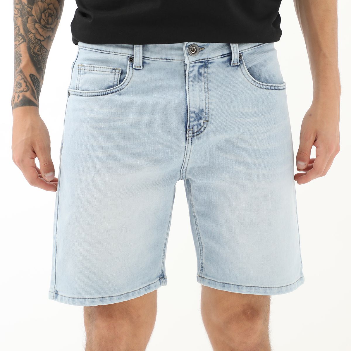 MOSSIMO - Short Basico Denim Hombre Mossimo