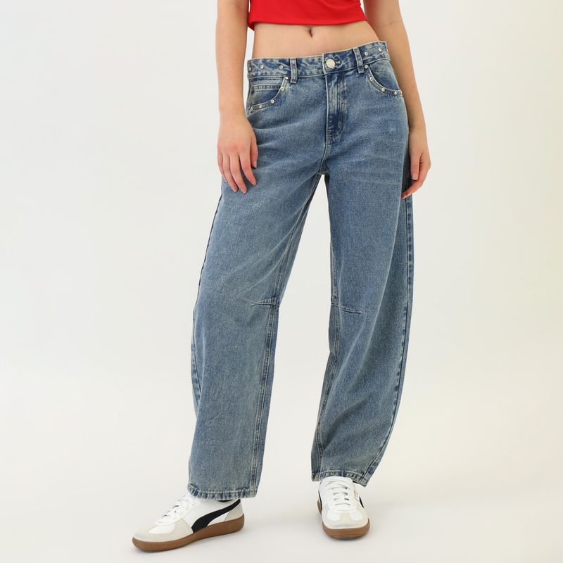 SYBILLA - Jean Balloon Mujer Sybilla