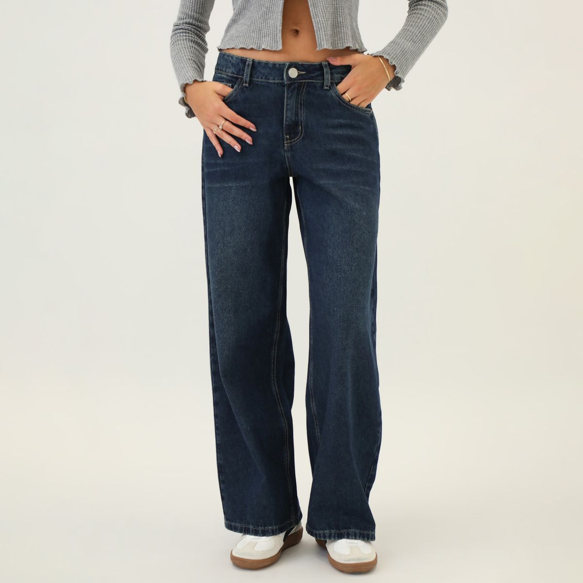 SYBILLA - Jean Straight Tiro Bajo Mujer Sybilla