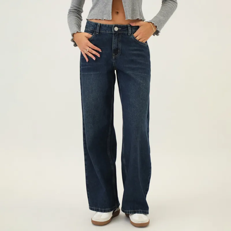 SYBILLA - Jean Straight Tiro Bajo Mujer Sybilla