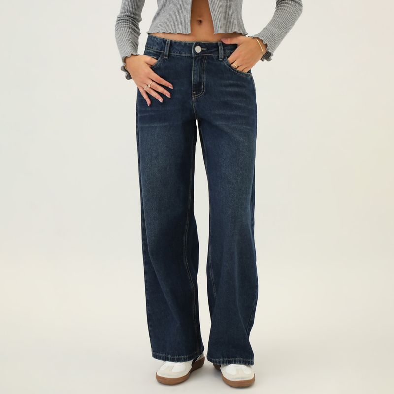 SYBILLA - Jean Straight Tiro Bajo Mujer Sybilla