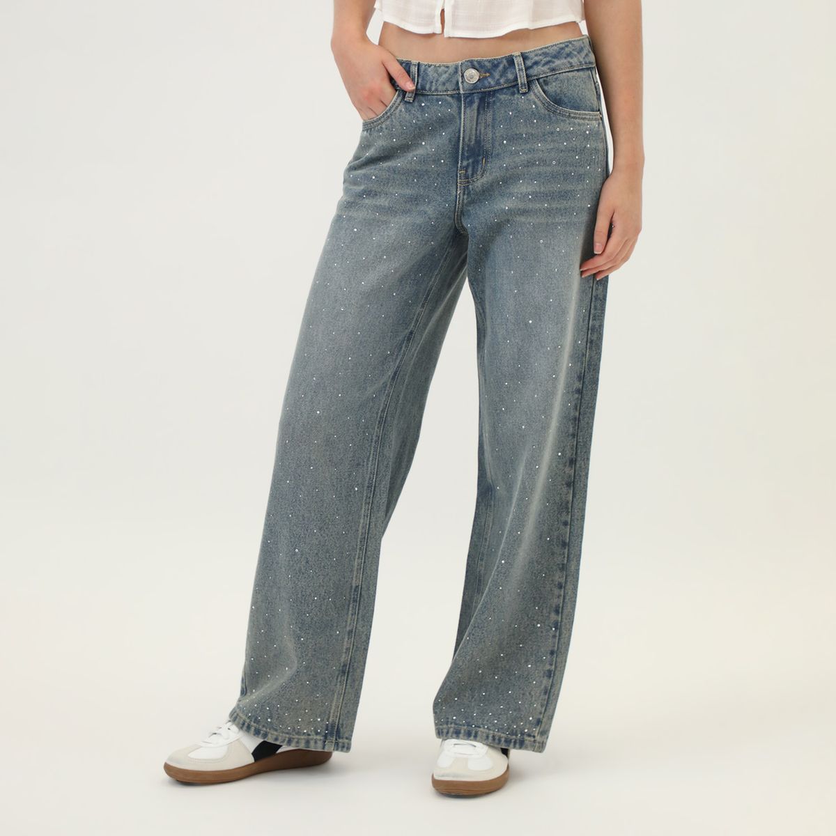 SYBILLA - Jean Wide Leg Mujer