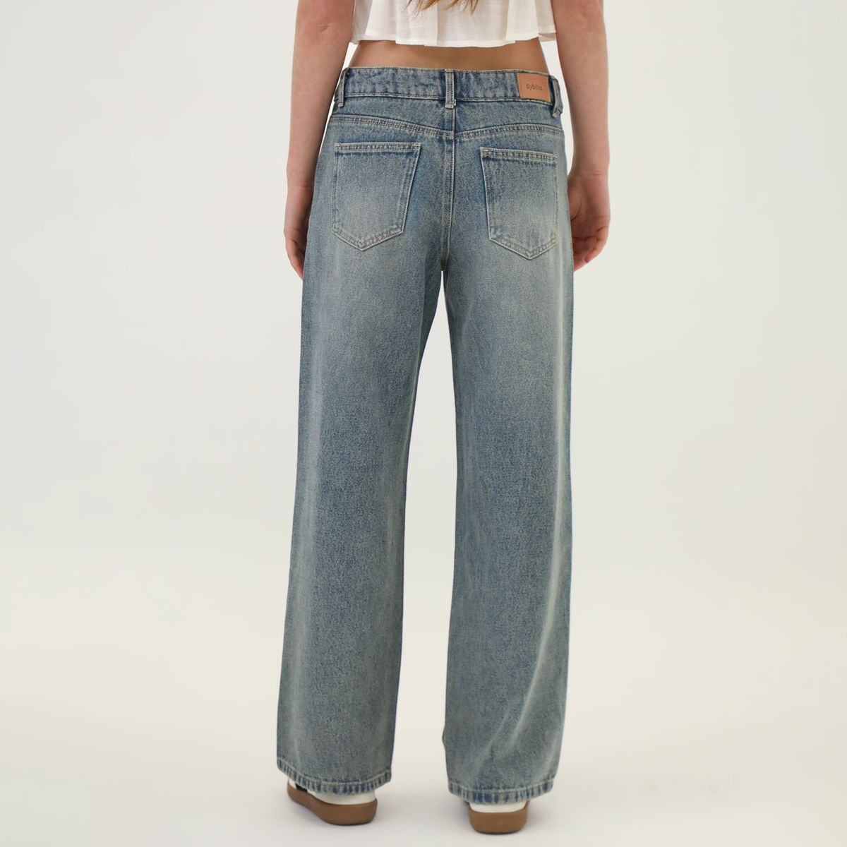 SYBILLA - Jean Wide Leg Mujer