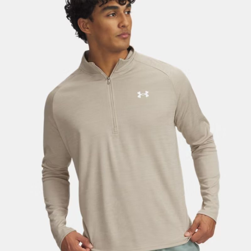 UNDER ARMOUR - Casaca Under Armour Tech Textured 1/2 Zip Hombre 
