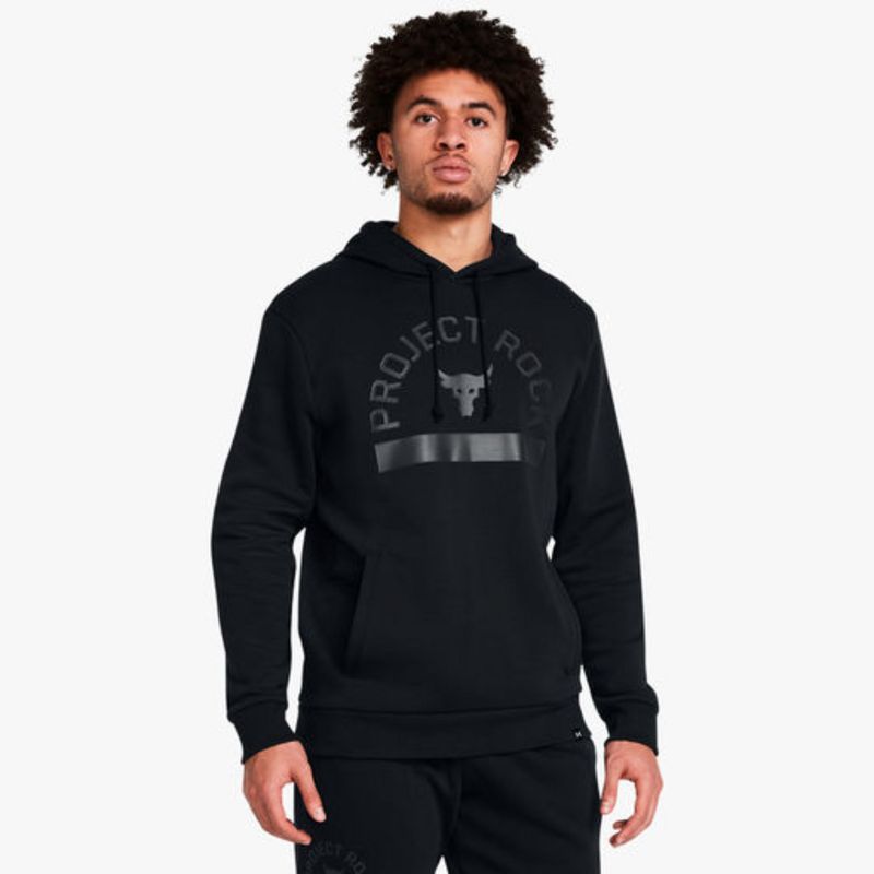UNDER ARMOUR - Polera Under Armour Project Rock Icon Fleece Hombre