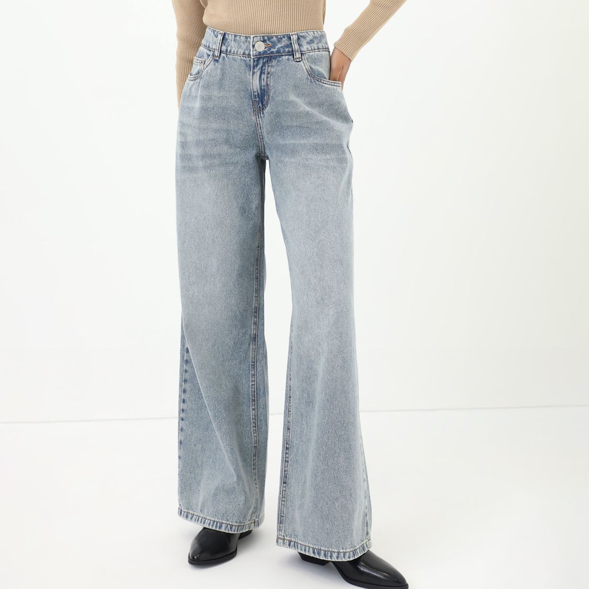DENIMLAB - Jean Baggy Low Rise
