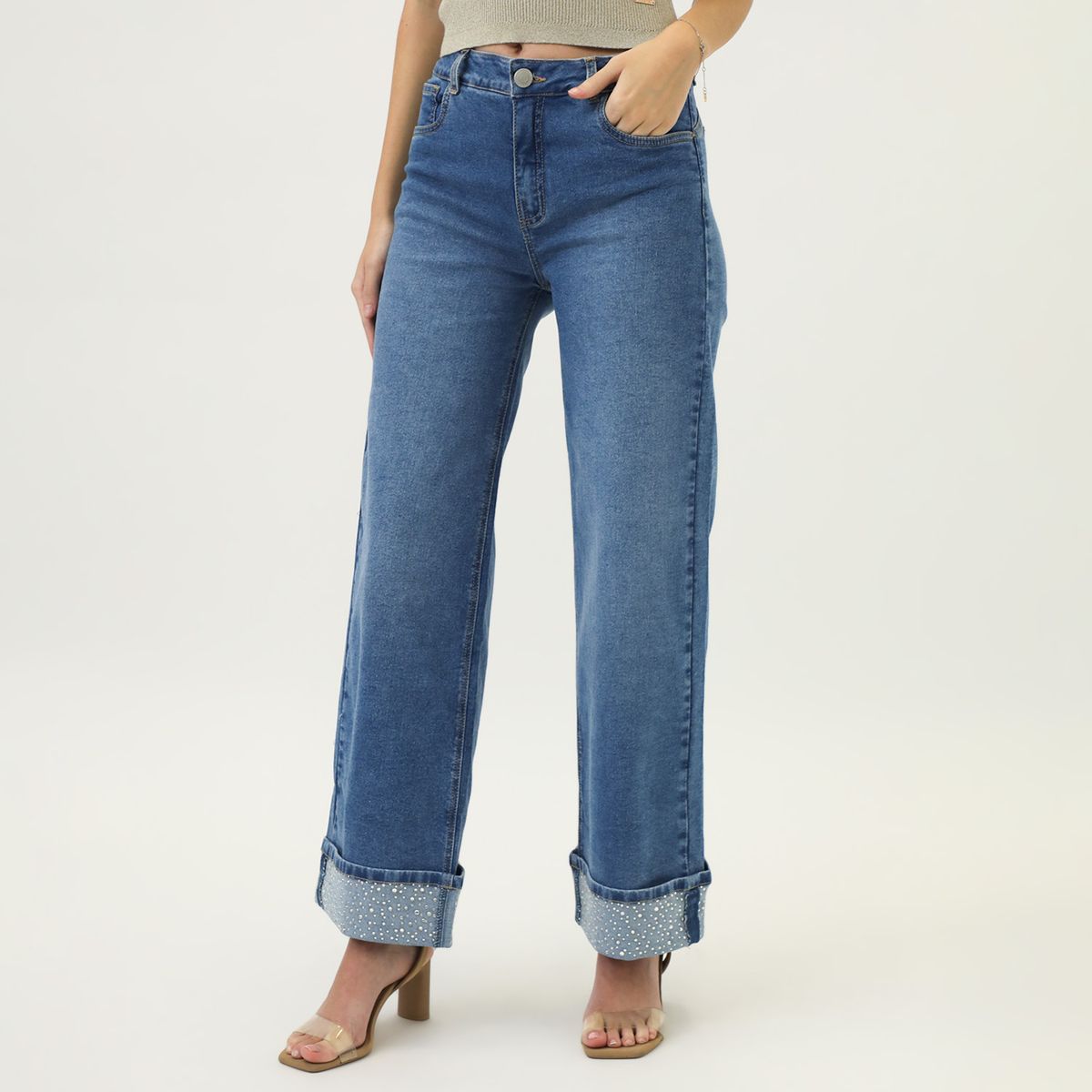 MOSSIMO - Jean Straight Mujer Mossimo
