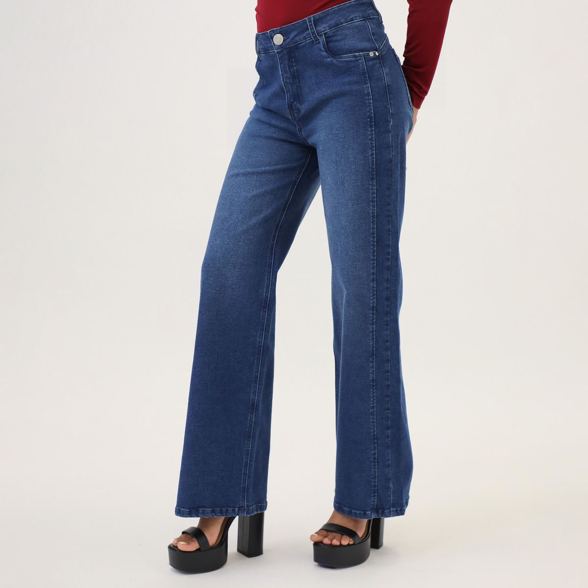 MOSSIMO - Jean Straight Mujer Mossimo