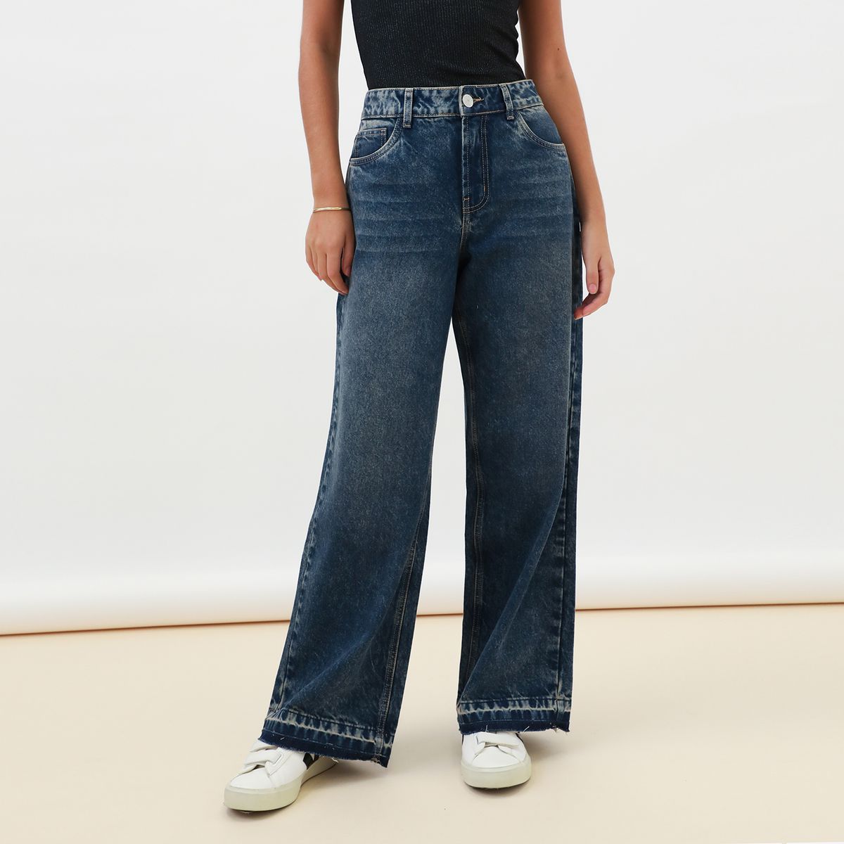 DENIMLAB - Jean Baggy Mujer Denimlab