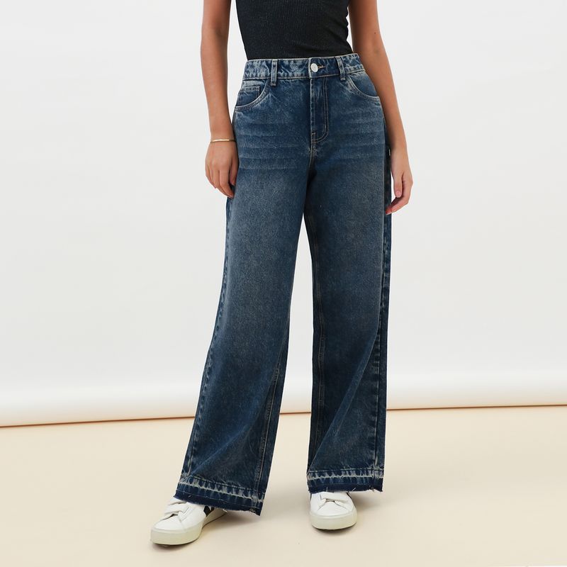 DENIMLAB - Jean Baggy Mujer Denimlab