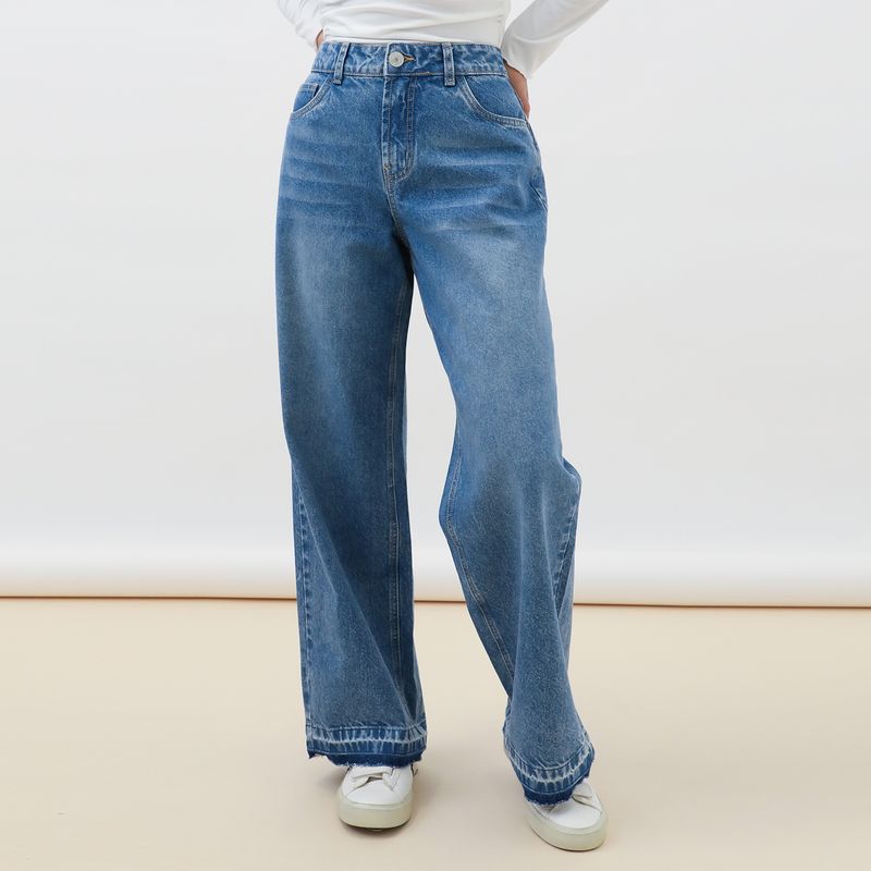 DENIMLAB - Jean Baggy Mujer Denimlab