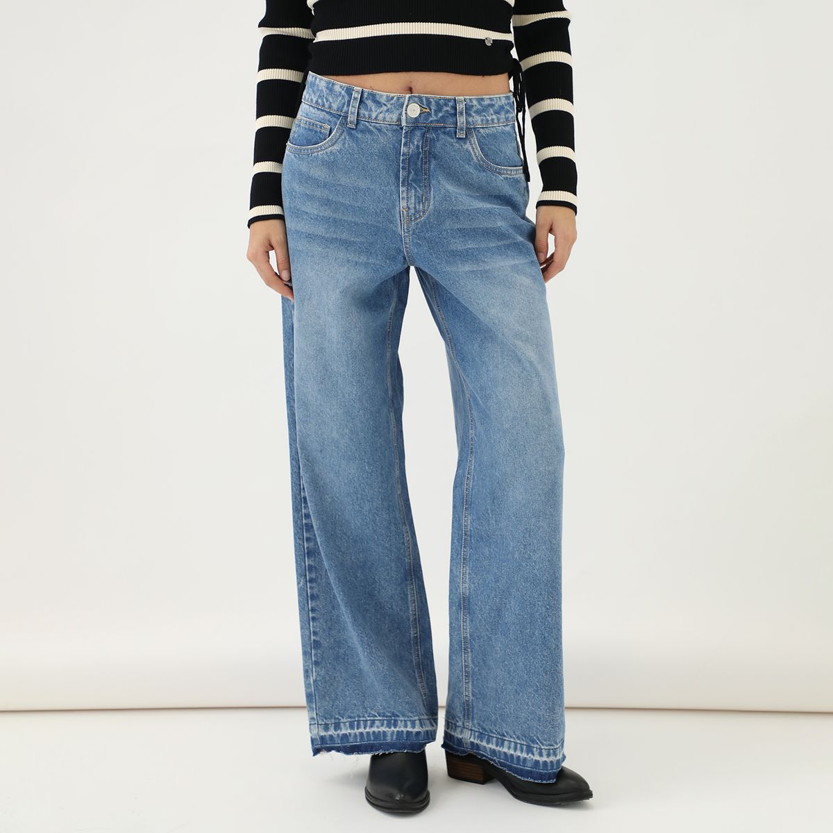 DENIMLAB - Jean Baggy Mujer Denimlab