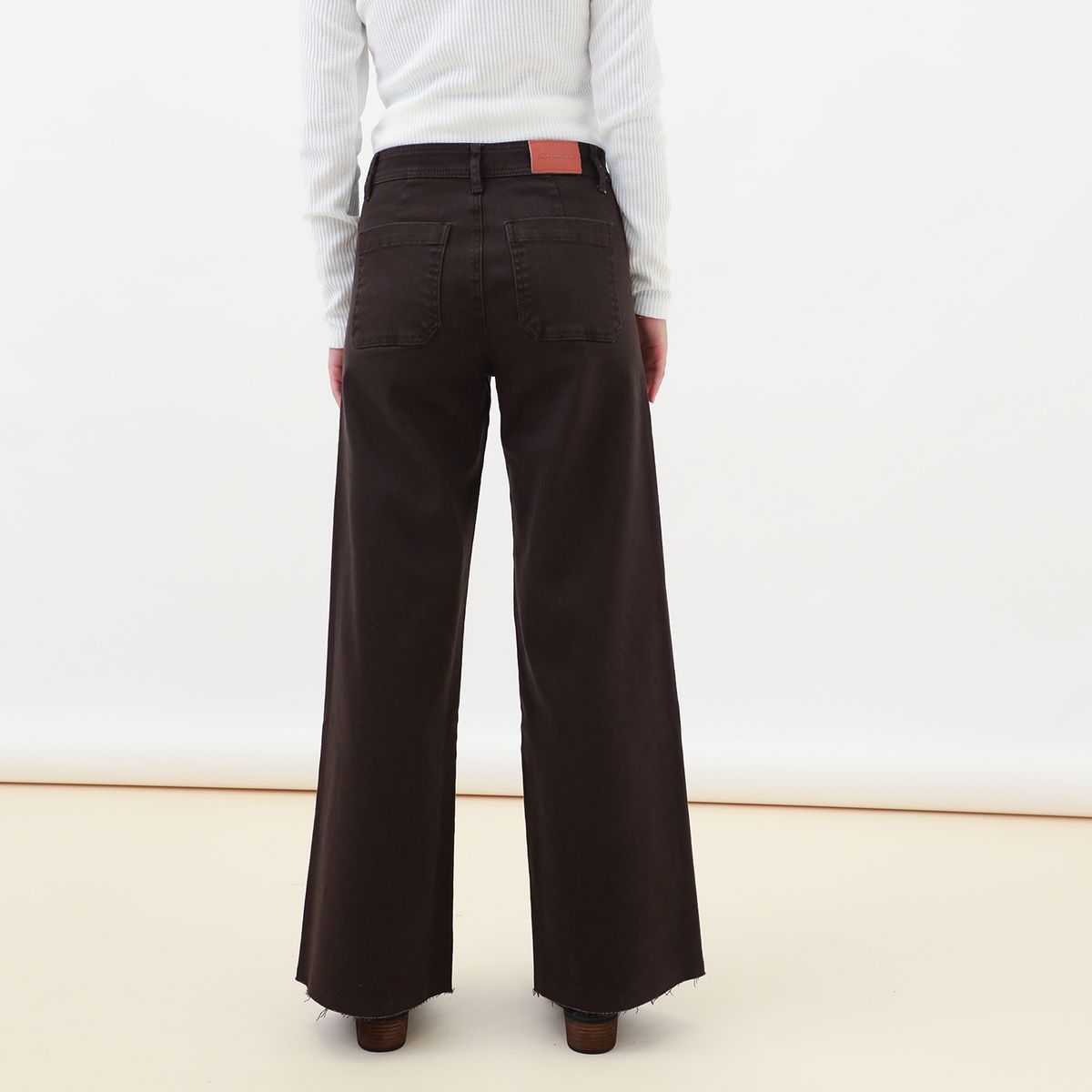 DENIMLAB - Jean Wide Leg Color