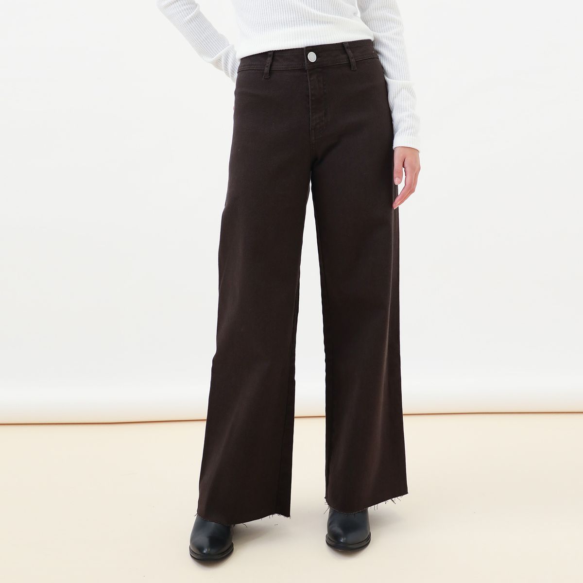 DENIMLAB - Jean Wide Leg Color