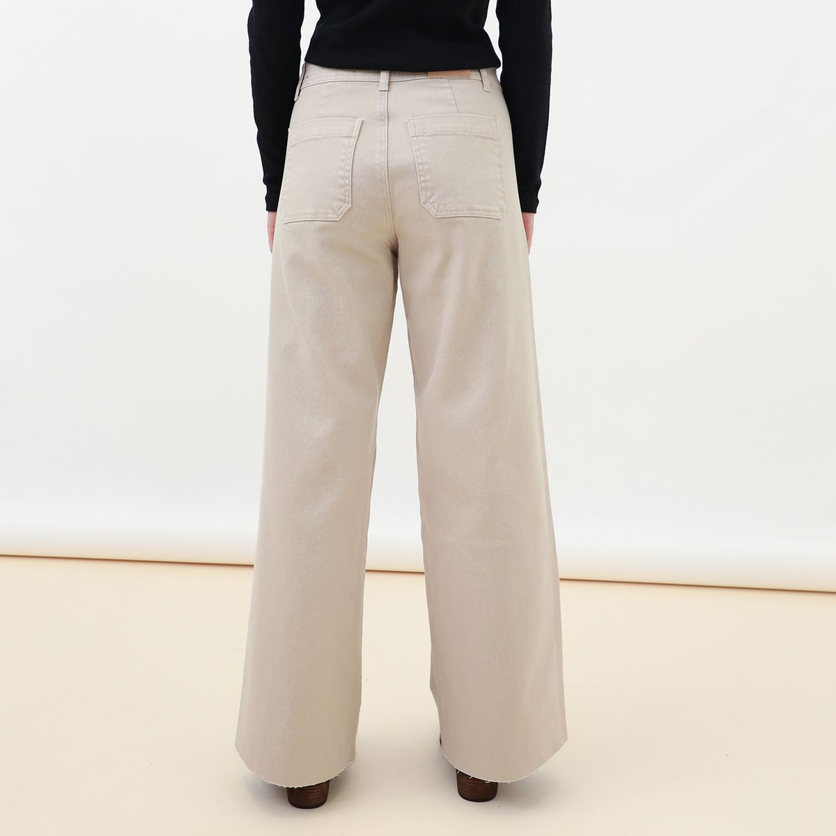 DENIMLAB - Jean Wide Leg Color