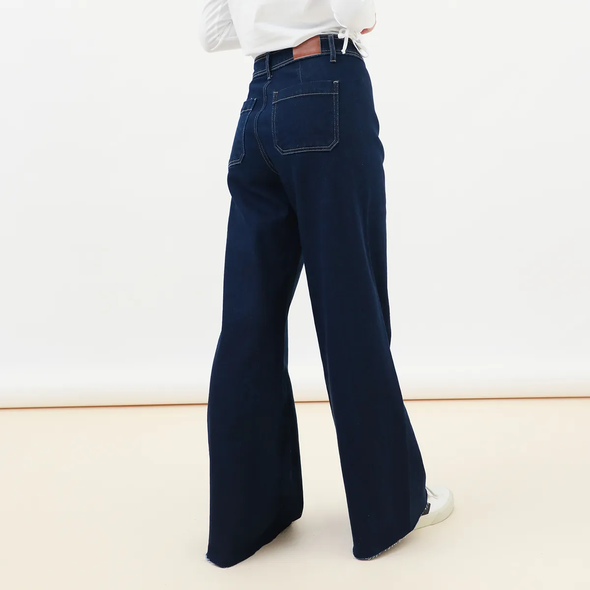 DENIMLAB - Jean Wide Leg Color