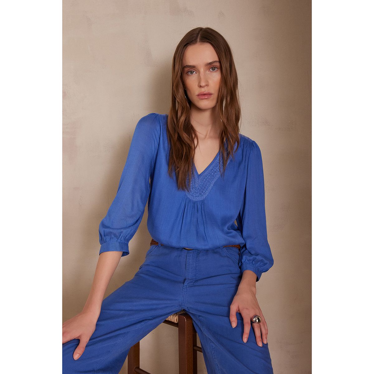 MAISON 123 - Blusa Casual Mujer Maison 123