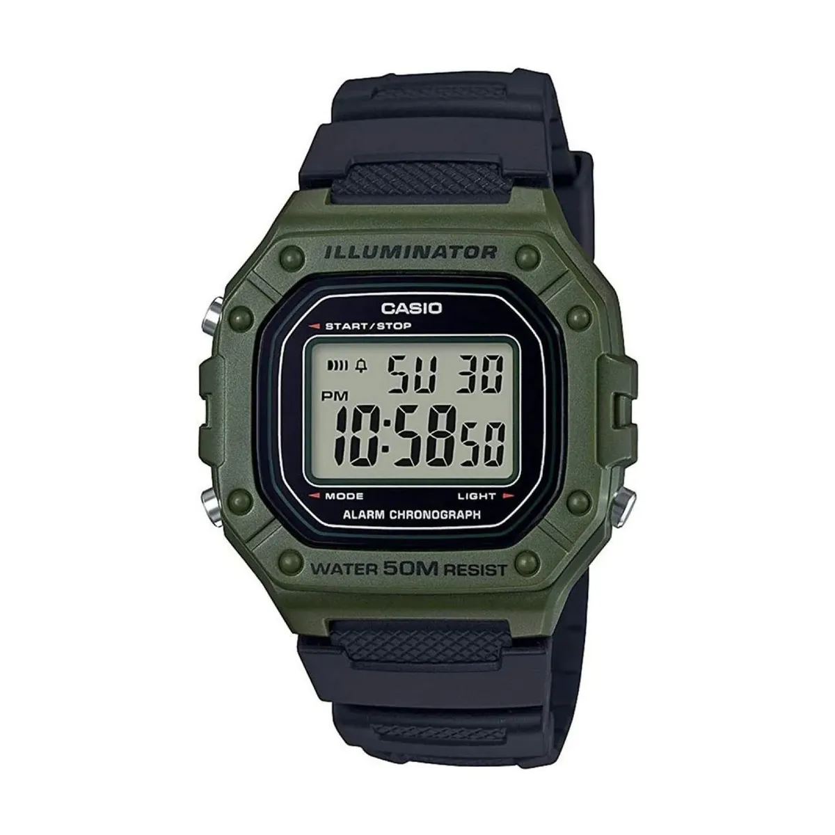 CASIO - Reloj Casio W-218H-3AV Hombre + Estuche