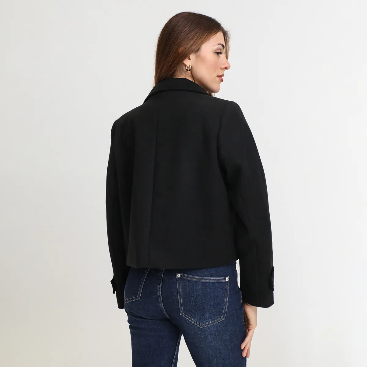 BASEMENT - Abrigo Corto Mujer Basement