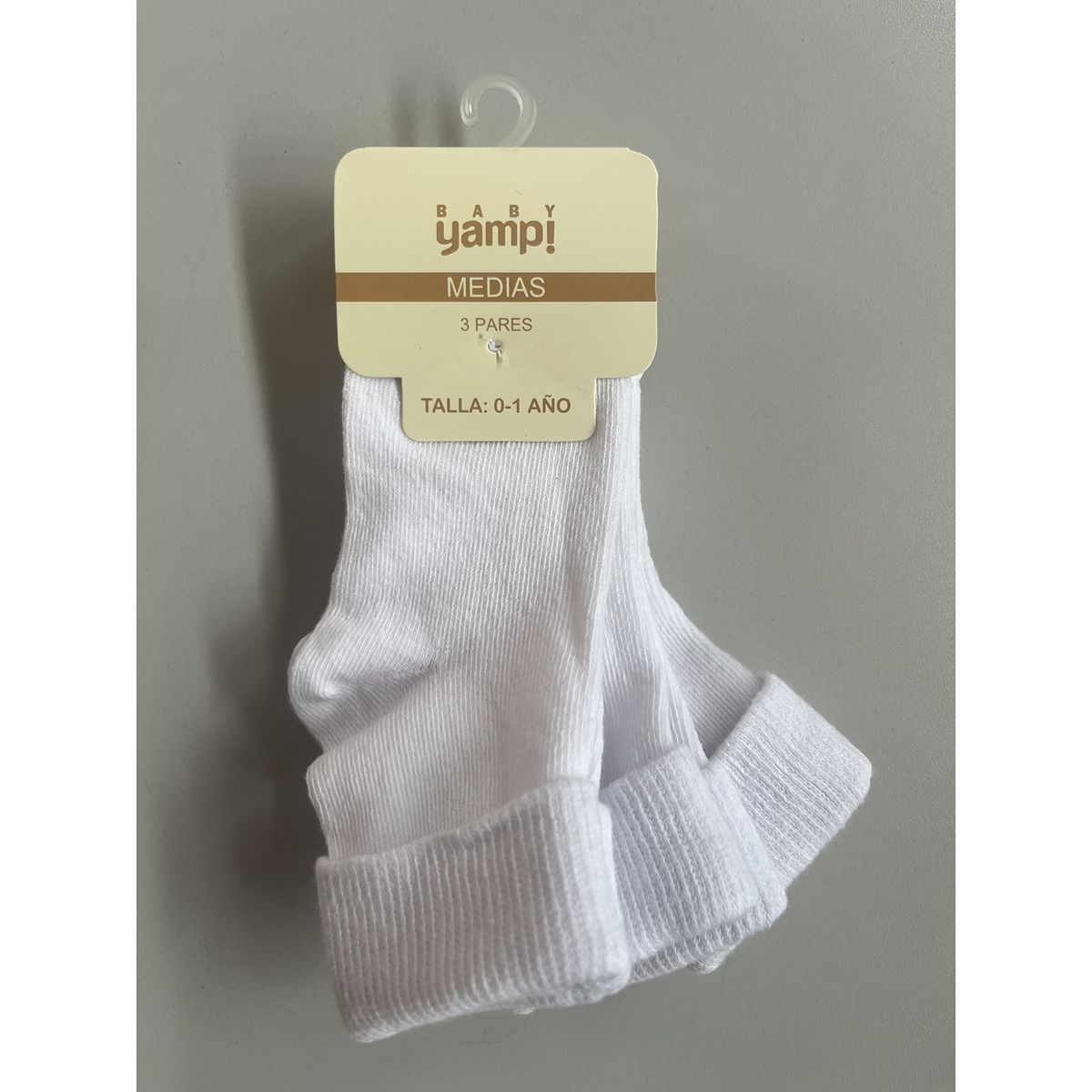 YAMP - Medias Bebé Niño Niña Pack X3 Yamp