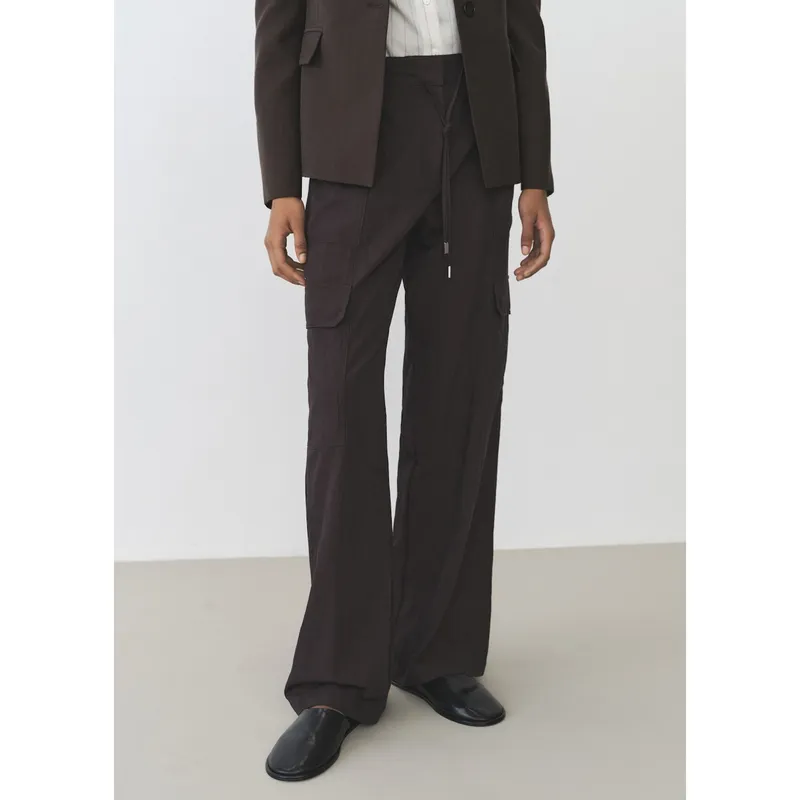 MANGO - Pantalón Cargo Mujer Mango