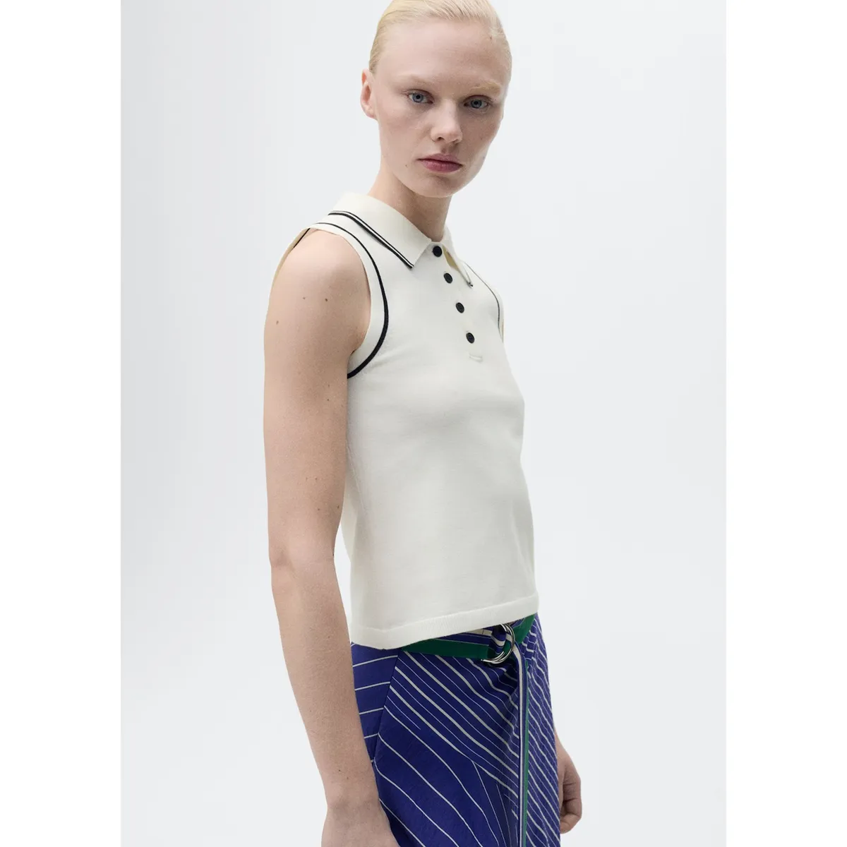 MANGO - Top Casual Mujer Mango