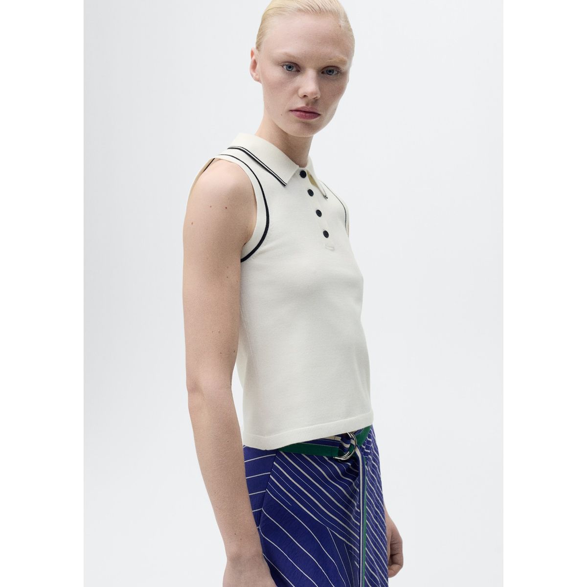 MANGO - Top Casual Mujer Mango