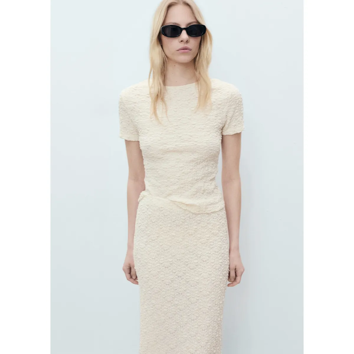 MANGO - Polo Casual Mujer Mango